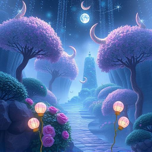 Cover art for Celestial Gardens mobile game