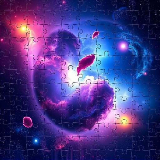 Cover art for Cosmic Puzzle mobile game