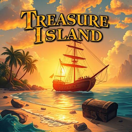 Cover art for Treasure Island Adventure mobile game
